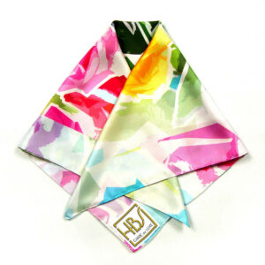 Foulard Roses sur Mesure