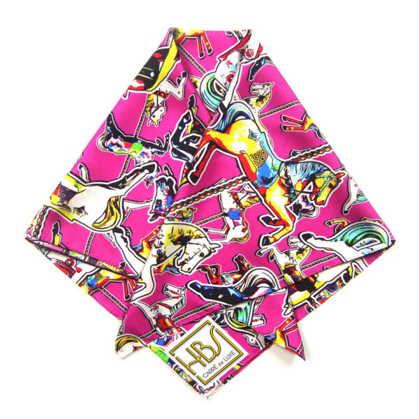 Foulard en soie Tagada 02 vue 1